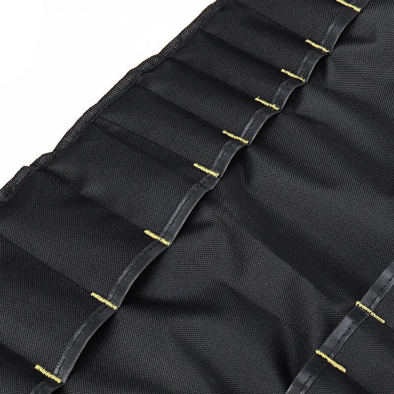 Sac à couteaux en rouleau portable avec 22 poches, pour chef cuisinier,sacoche de cuisine durable pour le rangement, disponible en 4 couleurs au choix, noire, bleue et verte