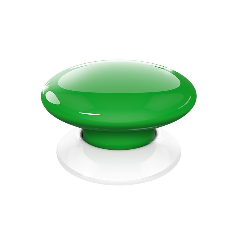 FIBARO The Button FGPB-101-1-8, Six Pre-Programmed Scenes, 8 Colors, Zwave Smart Home: Green EU