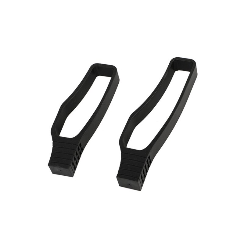 2Pcs Fietsketting Bescherming Ring Mtb Racefiets Rear Vork Anti-Collision Rubber Beschermende Cover Chain Protector Kit: Black