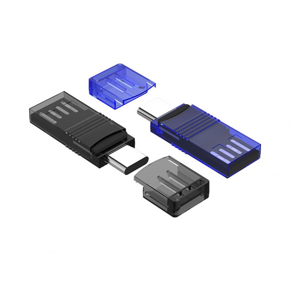 Przenośny wielofunkcyjny typu C USB2.0 Port 2-w-1 OTG czytnik kart pamięci robić komputera telefon komórkowy