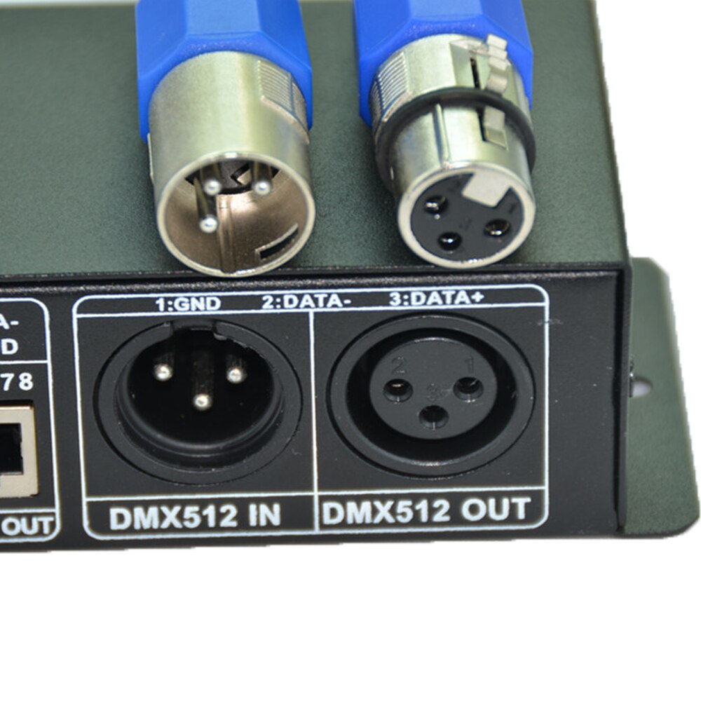 DMX512 Decoder LED Dimmer Driver RGB Controller DMX512 4 Channels Decoder Controller Dimmer For RGB LED Strip