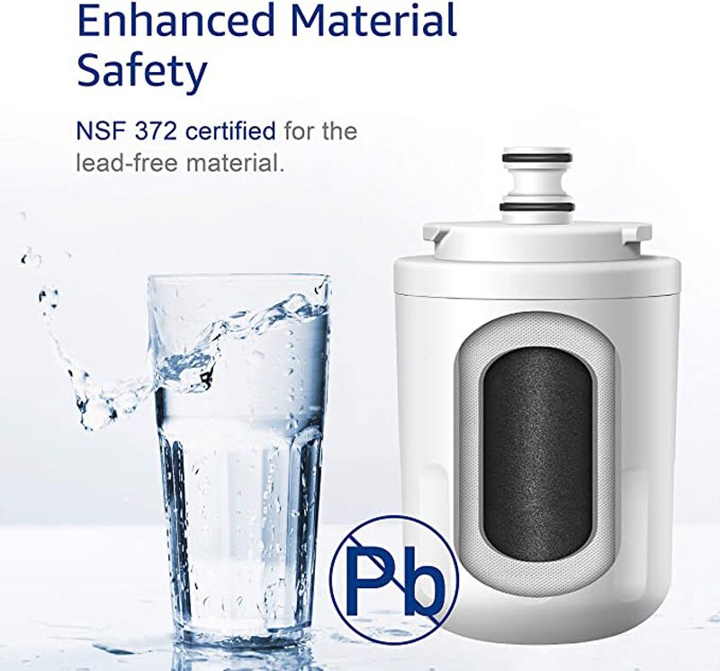 UKF7003 Refrigerator Water Filter, Compatible with Maytag UKF7003, UKF7002AXX, WF288, EDR7D1 2 Pack