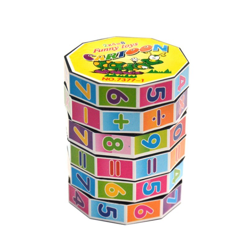 1pc Kinderen Educatief Speelgoed Leren Wiskunde Speelgoed Kinderen Volwassen Stress Relief Speelgoed Kubus Puzzels Speelgoed