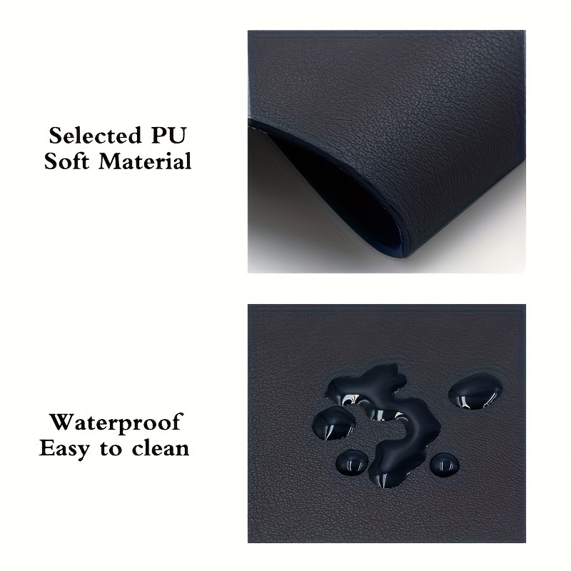 Oval small Mouse Pad Single-sided Solid Color Universal Non-slip Pad Mouse Pad Suitable for Laptop Office Leather Gaming Mouse P