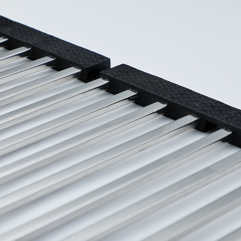 Folded Dish Drain Rack for Kitchen SUS304 Steel,Sink drying Rack,Bowl shelf Roll-up Dish Drying Rack Overthe Sink Plate Storage