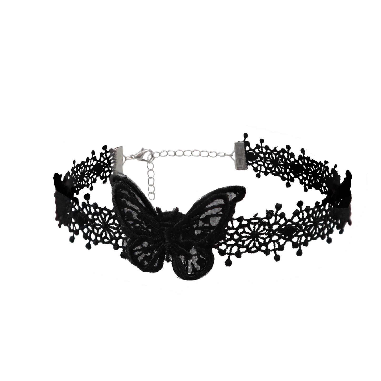 Dame chokers blad dusk kvinner hals smykker tilbehør jente blonder gotisk vintage sexy fløyel rose perler blomsterhalskjede: Lys gul farge