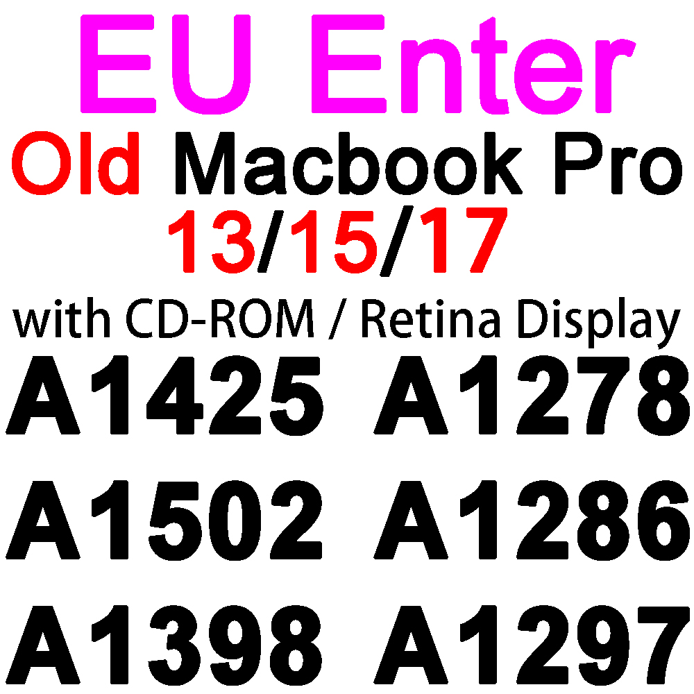 Klawiatura pokrywa dla Macbook Air 13 11 Pro 13 15 16 17 12 dotykowy TPU silikonowy Protector Film wyczyść ue usa A2251 A2289 A2141 2020: EU Old Pro 13 15 17