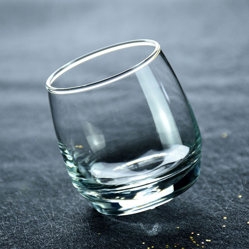 Creatieve Tumbler Glas Whisky Wijn Glazen Beker Rocking Cocktail Wijn Glas Voor Bar Drinken Tool
