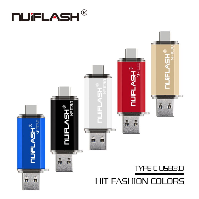 Hotsale OTG dysk Flash USB Usb 3.0 Pen Drive 128 typ GB C Micro pamięć Usb 16GB 32GB 64GB Pendrive dla urządzenia typu C