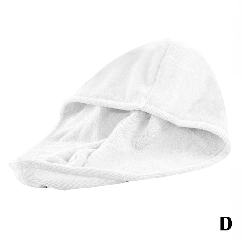 Microfiber Dry Hair Cap Super Absorbent Quick-dry Hair Hat Hat Bathroom Towel Bath Women Cap Accessories M9M8: D