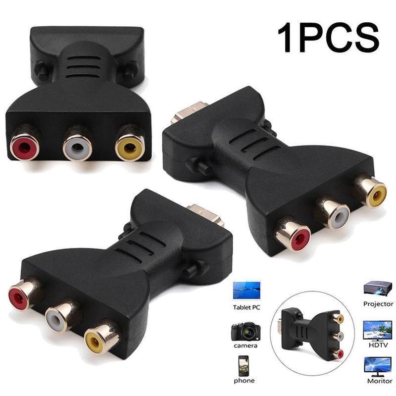 Hd 1080p hdmi-kompatibel till rca av-kompositadapterkonverterare  av2 hdmi-ljud- och videokabel hdmi till av med usb-kabel för hd-tv-box