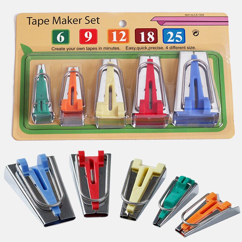 Ziehen Zylinder Band trimmen Kontrolle Voreingenommenheit Band Hersteller DIY handwerk Dekor Beader Hand Werkzeuge Gürtel Hersteller Paket Rand NäHenne Zubehör