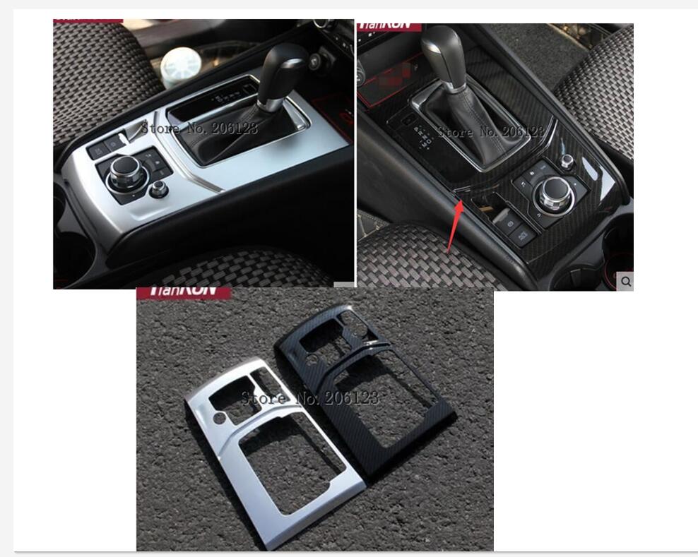 Voor Mazda CX-5 CX5 Accessoires Centrale Controle Op Gear Panel Trim Covers Interieur Roestvrij Staal Decoratie