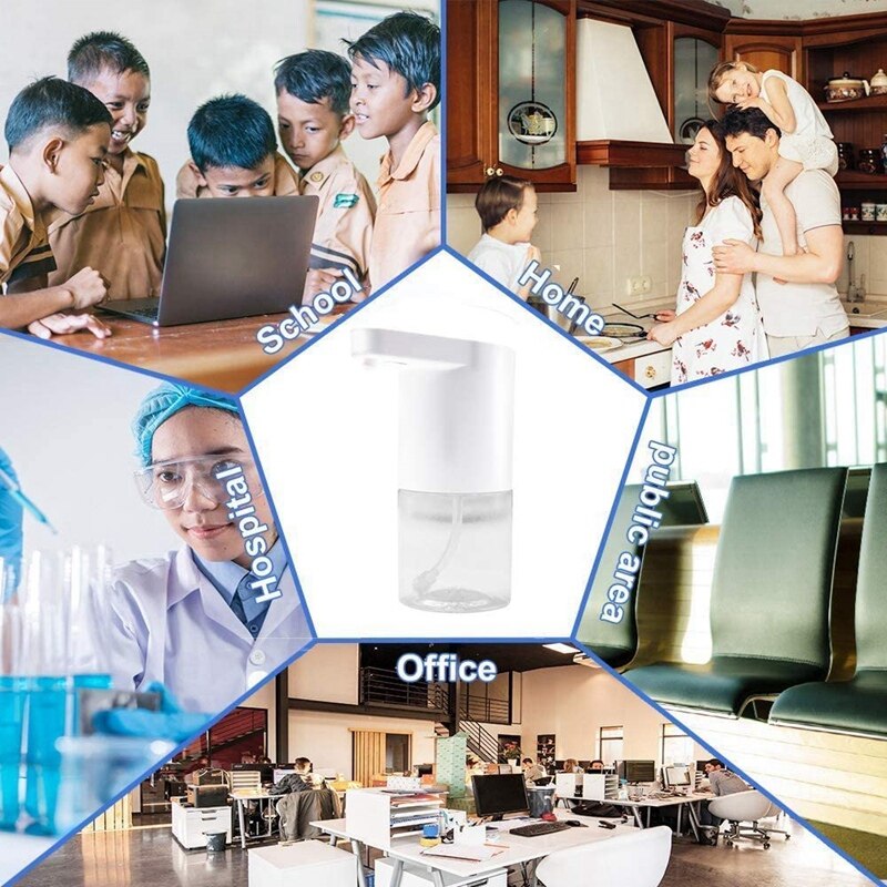 Automatic Touchless Soap Dispenser Battery Operated Electric Infrared Motion Sensor Touchless Soap Dispenser