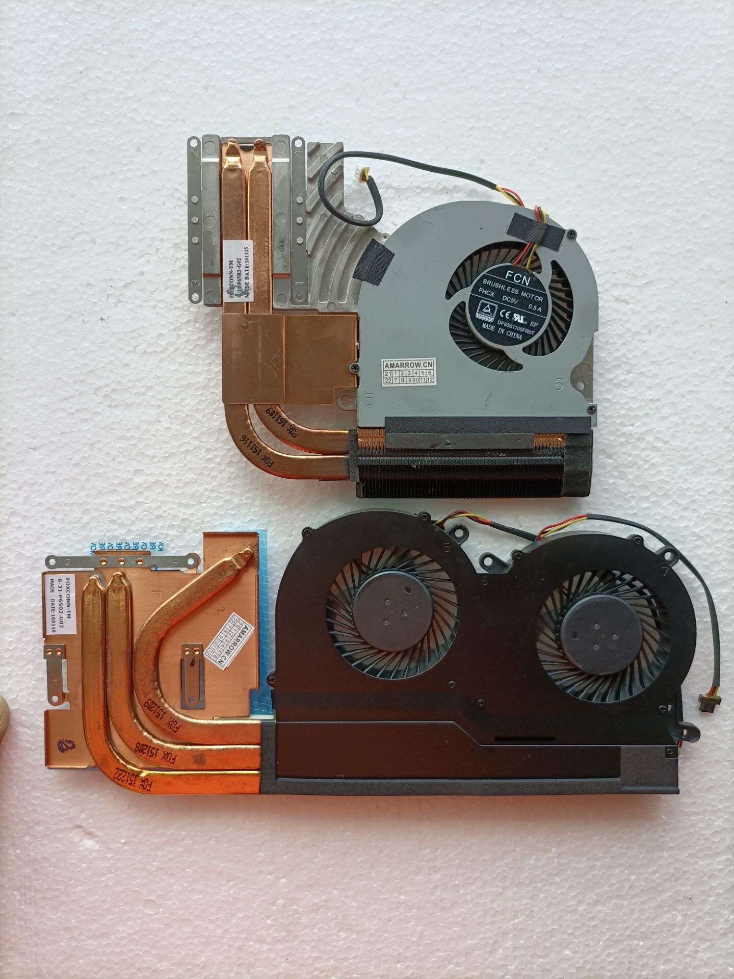 Original laptop cpu cooling fan heatsink For CLEVO P650 P650N P650SG P650SA P650SE P651SG