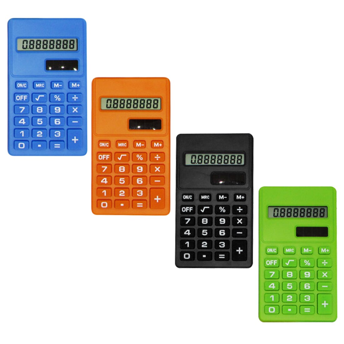 Etmakit Pro Cartoon Mini Calculator 8 Digits Display Dual Power Supply Cute Candy Calculadora Solar Hesap Calculatrice
