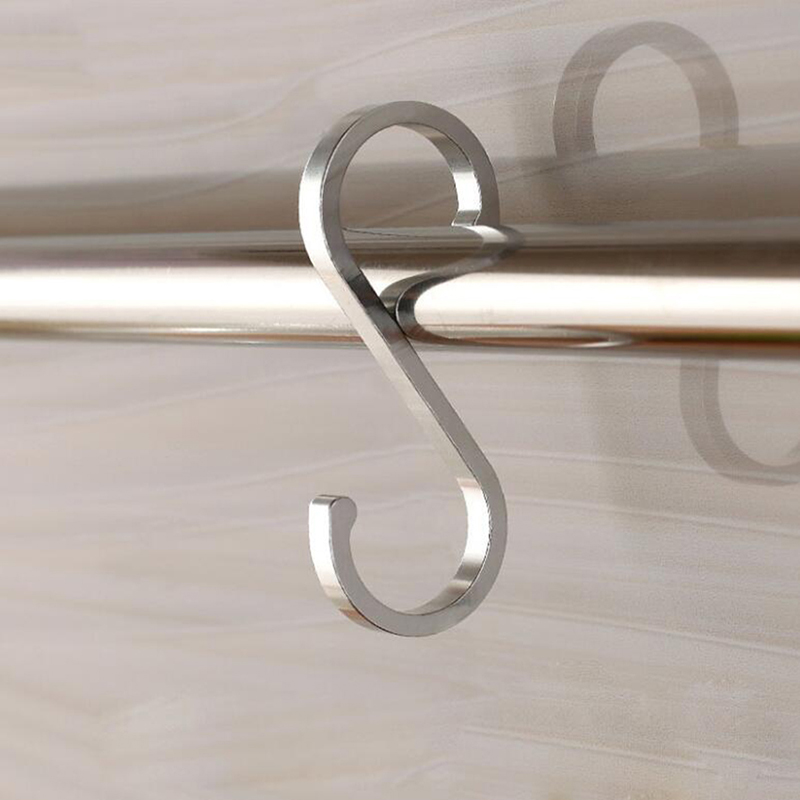 S Haak, Aluminium S Vormige Haken Voor Keuken, Badkamer, Zware Hanger Haken Voor Opknoping Potten, pannen, Planten, Handdoeken