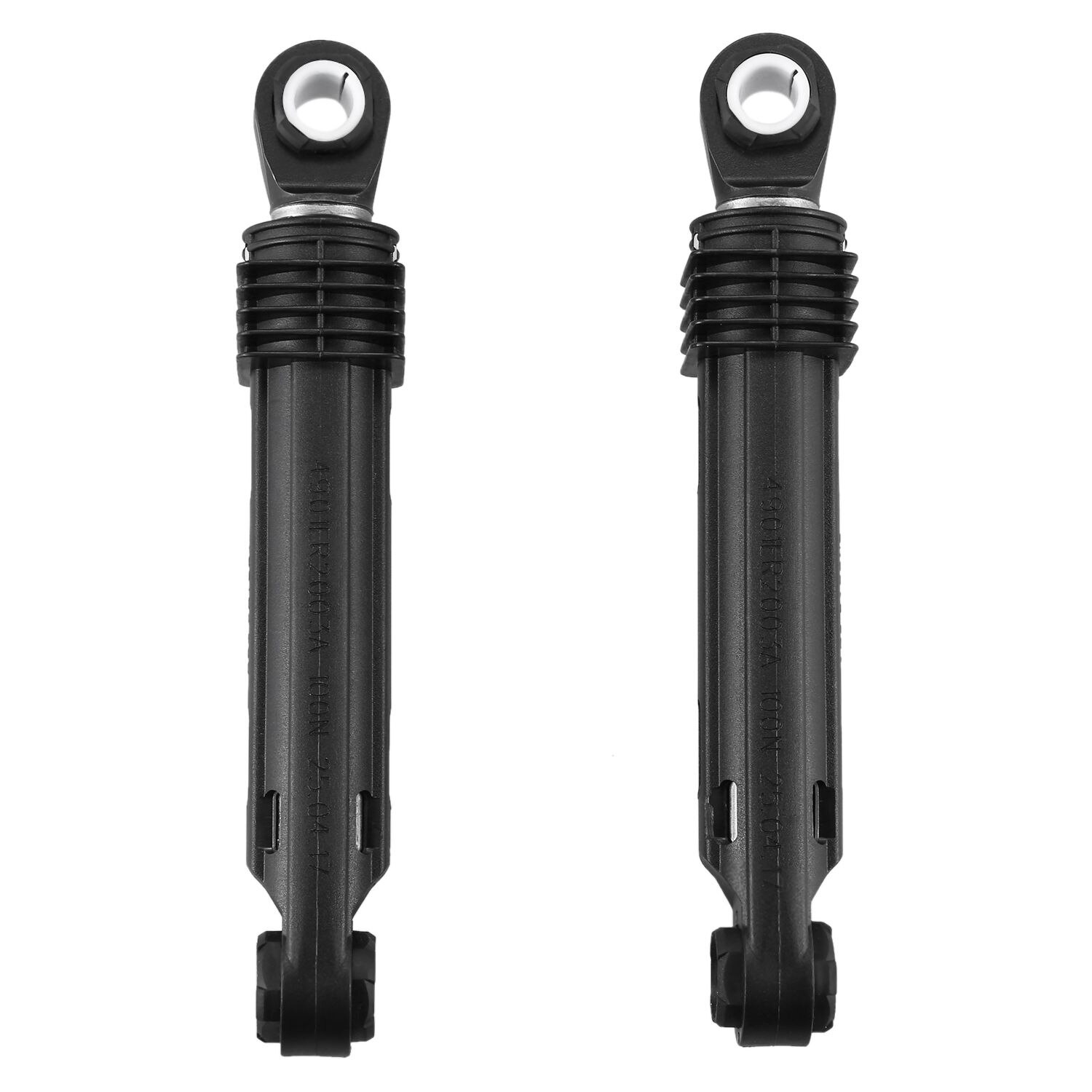 2 pack 100n för lg tvättmaskin stötdämpare bricka frontmatad del svart plastskal hushållsapparater tillbehör
