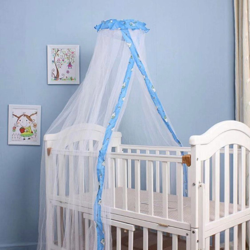 Baby Baby Wieg Bed Kant Trim Klamboe Dome Canopy
