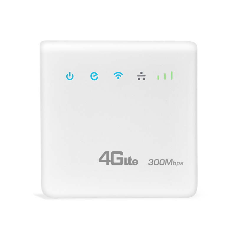 Unlocked 300Mbps Wifi Routers 4G Lte Cpe Mobiele Router Met Lan-poort Ondersteuning Sim-kaart Draagbare 4G wifi Router 4G Sim-kaart