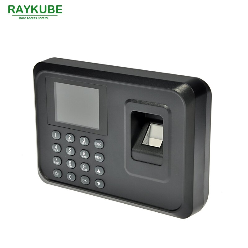 RAYKUBE TFT Fingerprint Time Attendance Clock Recorder Employee Digital Office Time Attendance Machine R-FA6