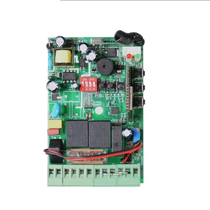 Universal Garage Shutter Box Motor Valve + 2 Remote Controls with External Control Terminal Block