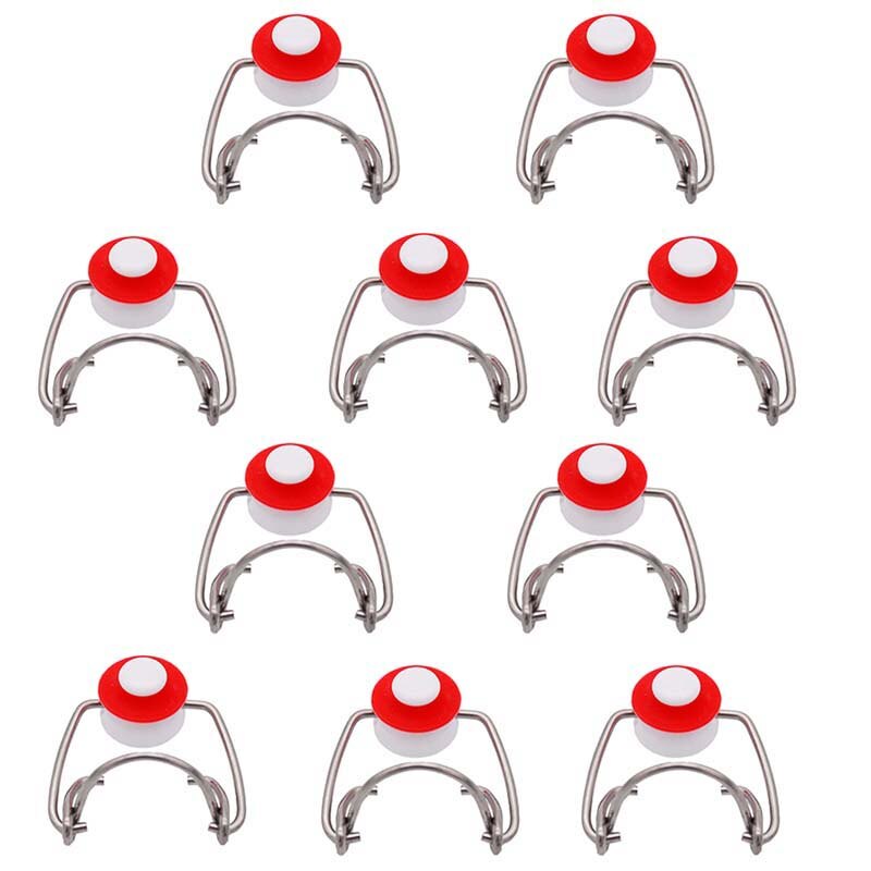 Swing Top Glass Bottle Caps Flip Beer Bottle Swing Cap for Grolsch Style Beer Bottle Beer,Soda Bottles,Homebrewing 10Pcs: Default Title