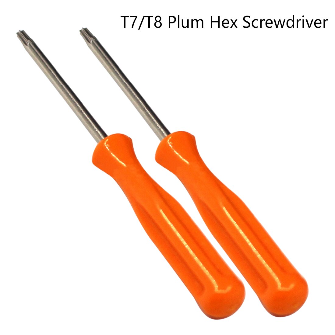 1pcs Security Screwdriver for PS3/ PS4 Phone Laptop Tamperproof Hole Repairing Opening Tool Screw Driver Torx T7 T8: T7 T8