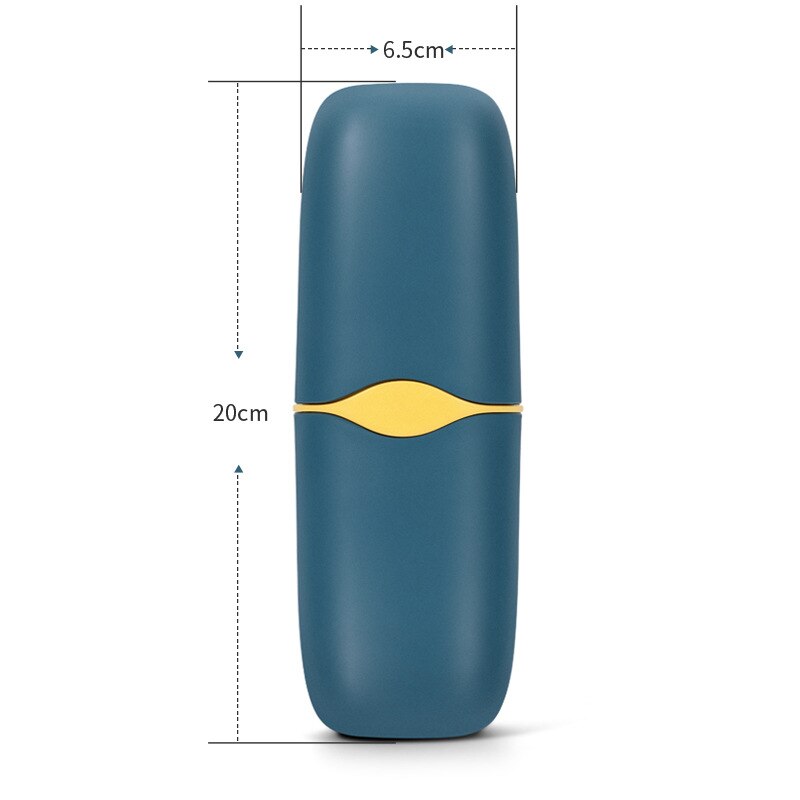 Tandpasta Case Cover Reizen Tandenborstelhouder Cup Mondwater Draagbare Opbergdoos Badkamer Organizer Fles Outdoor Accessoires: 1