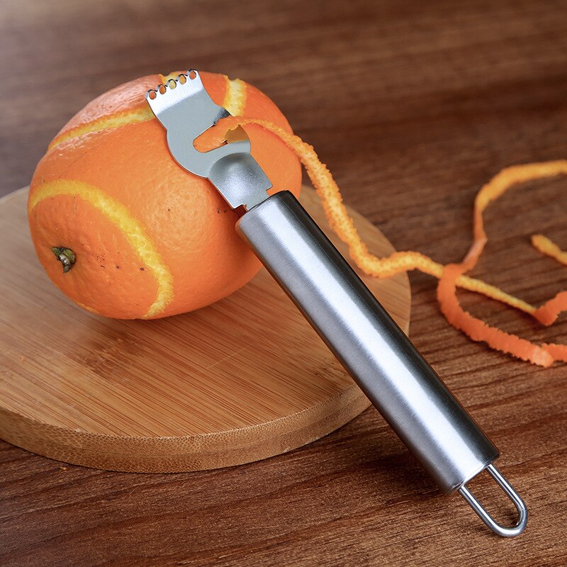 Roestvrij Staal Citroen Rasp Groente Fruit Dunschiller Rasp Schraper Fruit Vleesmes Keuken Gadgets Bar Accessoires