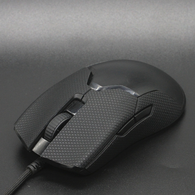 DIY Mouse Skin Mouse Skates Side Stickers Sweat Resistant Silicone Pads Grip Tape for Razer Viper Ultimate Mouse 1 Set