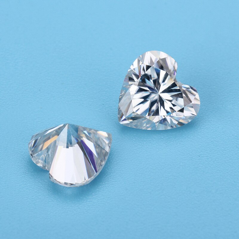 0.5 Karaat 5 Mm Losse Moissanite Hart D Kleur Brilliant Cut VVS1 Hartvormige Moissanite Diamond Voor Engagment Ringen diy Sieraden