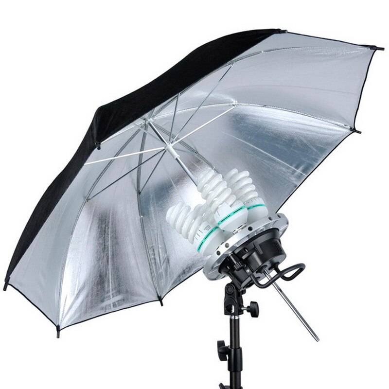Photo Studio Godox TL-4 4in1 E27 Socket Tricolor Bulb Light Lamp Head Continuous light For Bowen Mount Multi-Holder Photography