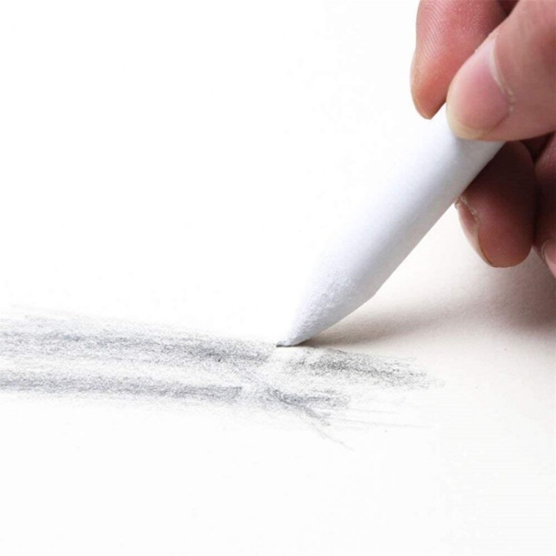 8pcs Sketch Paper Sandpaper Pencil Sharpen Drawing Sketch Pen Blending Smudge Stump Stick Tortillon Sketch Art Drawing Pen Tools