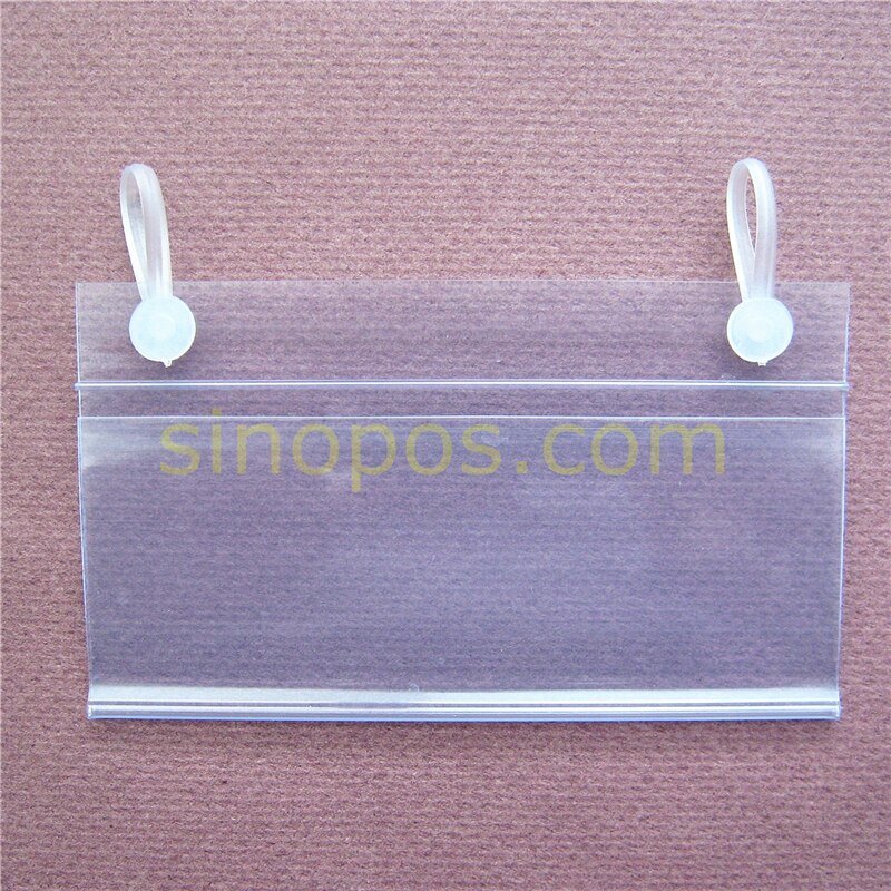 Clips a presión de plástico, cierre de cable en forma de cesta con bridas de bloqueo, cartel de seguridad, gancho para colgar Cable de tarjeta, soporte para etiquetas