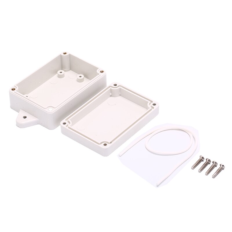 4 Styles 85x58x33mm Clear Transparent/ White Waterproof Plastic Electronic Instrument Project Cover Box Enclosure Case