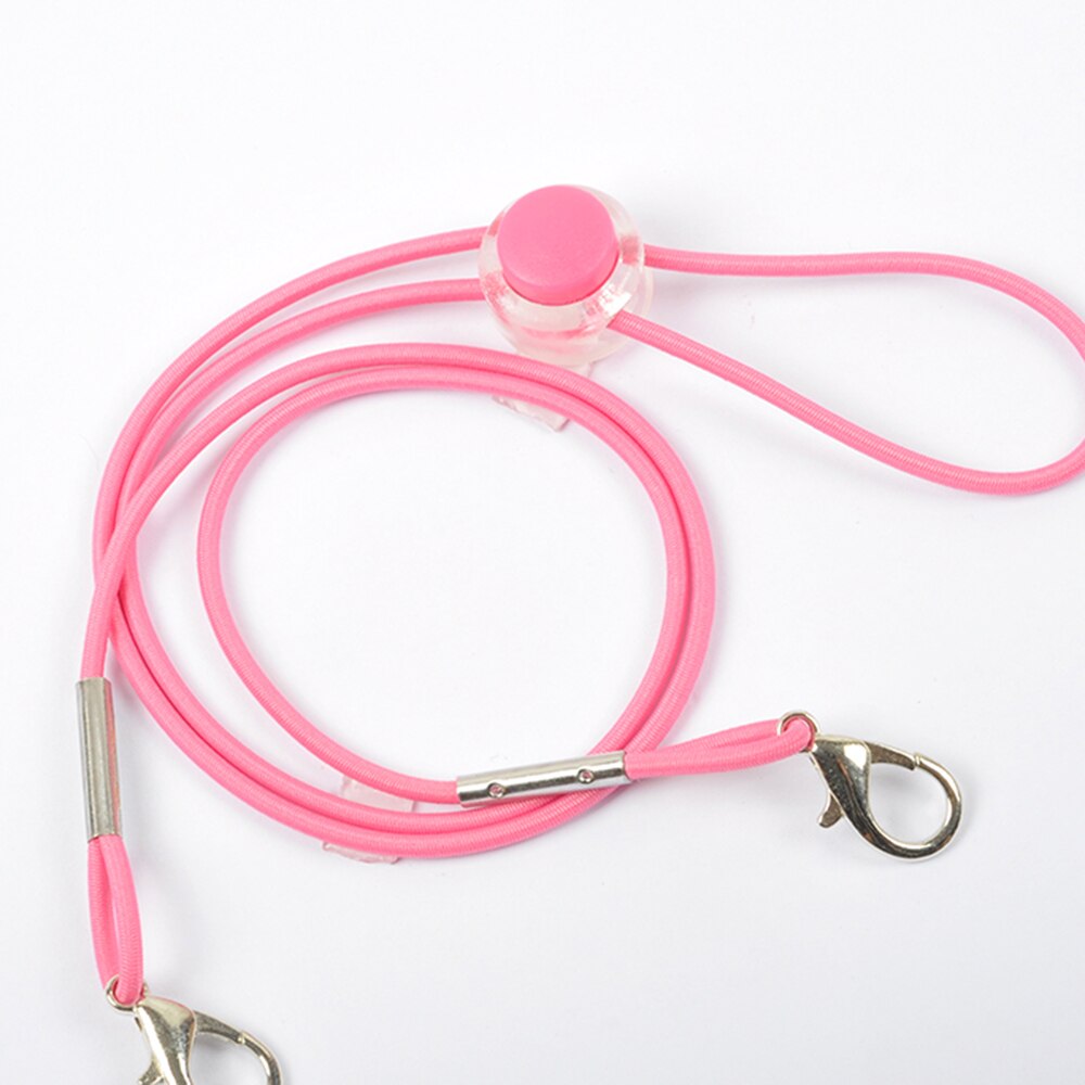 Cordón ajustable para mascarilla facial, soporte cómodo, antipérdida, para colgar en el cuello