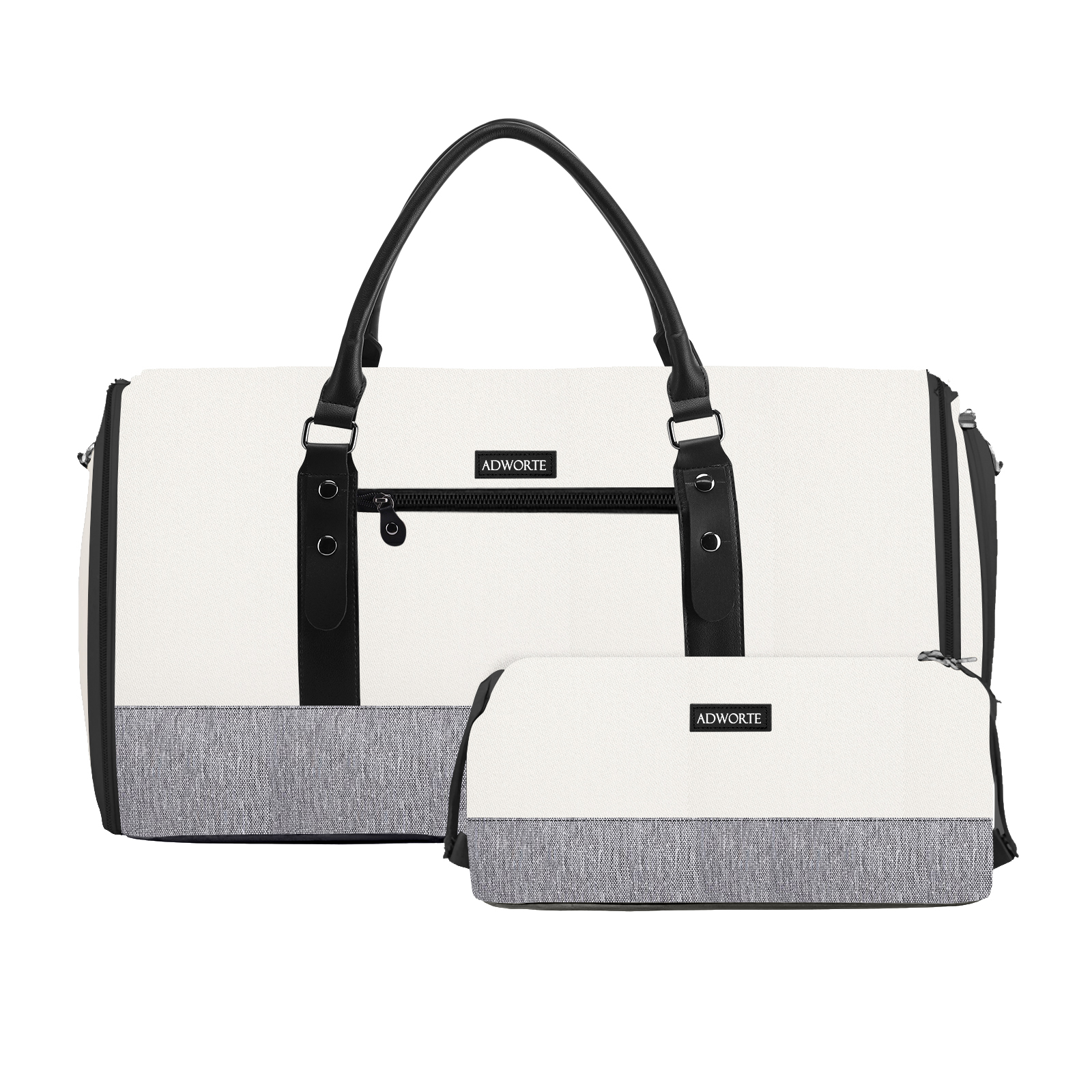 Reiskledingtas, converteerbare plunjezakken voor kleding met schoenenvak Toilettas, handbagage weekendtas: Default Title