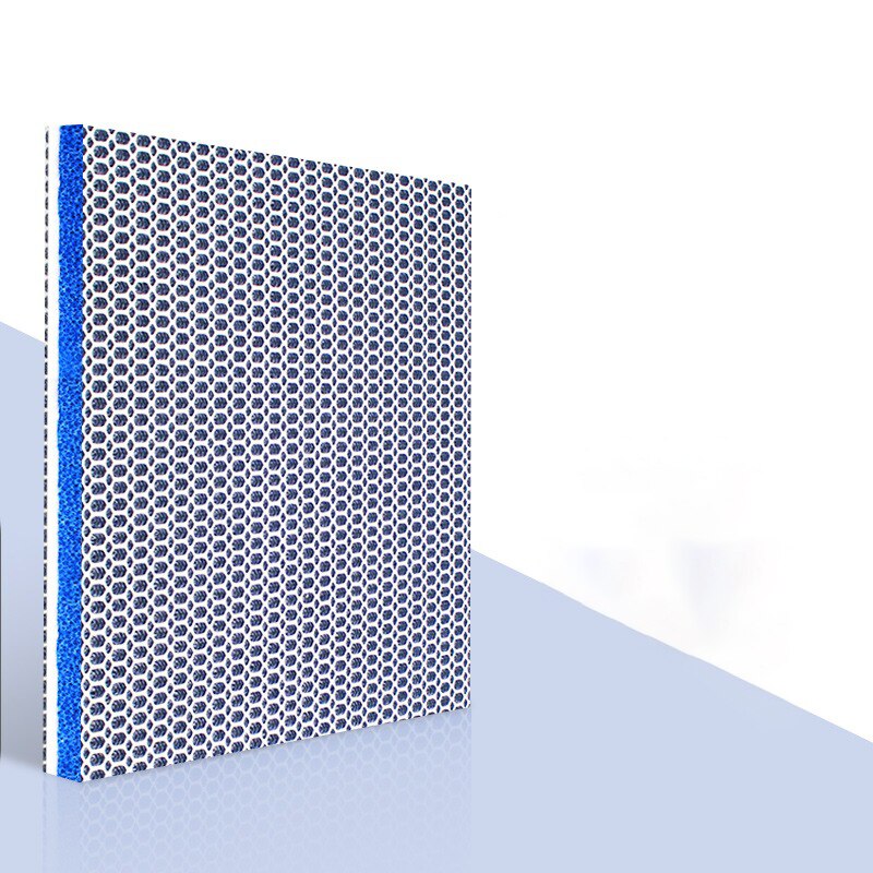 Filtro de algodón para pecera 8D, sin pegamento, esponja de filtro de acuario de alta densidad, material de filtro de alta permeabilidad, purificación de agua: Azul / 50x11x2cm