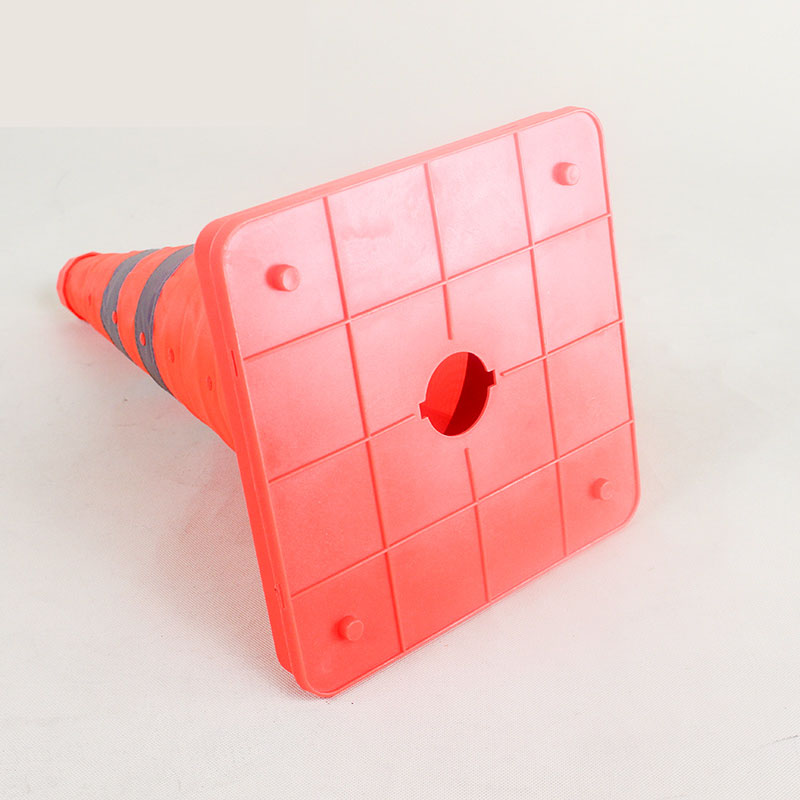 45cm telescopic cone reflector cone roadblock motorcycle training accessory cone warning emergency