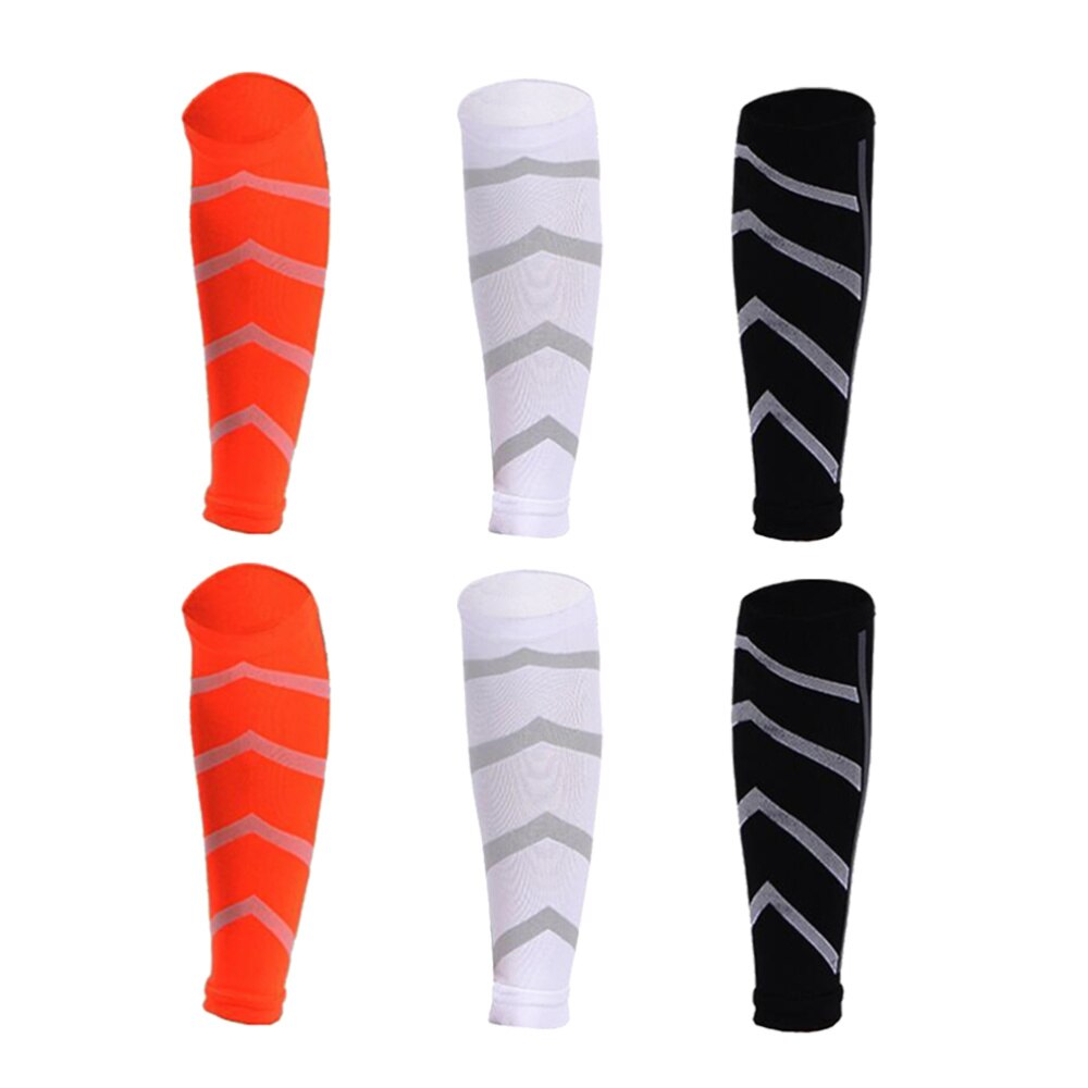 3 Pairs Calf Sleeves Footless Running Leg Sleeves Socks for Running, Leg Pain, Nurses & Maternity Pregnancy - Increa: Default Title