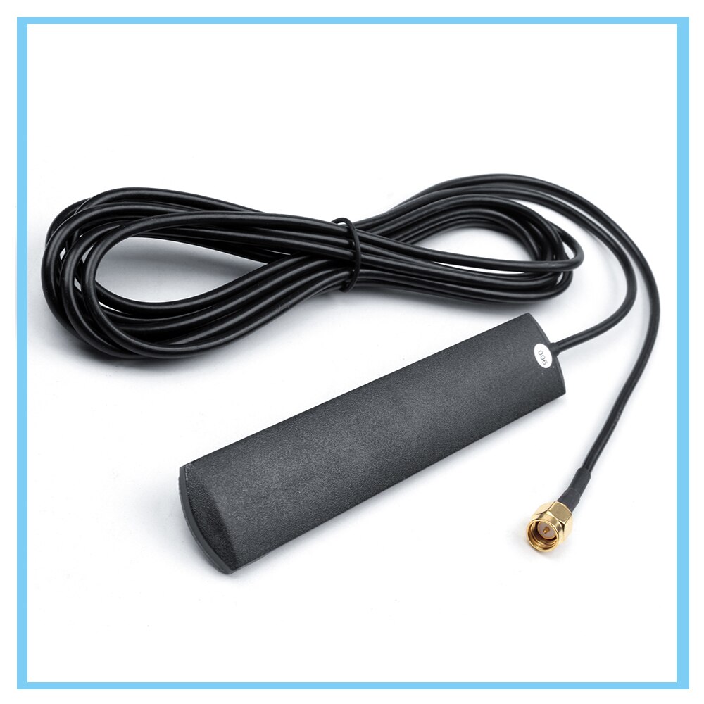 Dlenp 3dbi GSM Antenna with SMA Male/ TS9/ CRC9 Connector GSM Aerial RG174 With 2.5M Length Cable