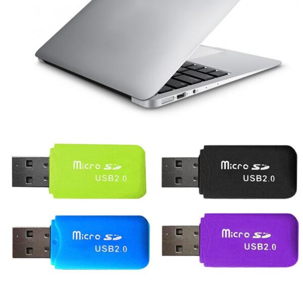 Lecteur carte USB 2.0 SD/TF USB2.0 U disque ordinateur accessoires