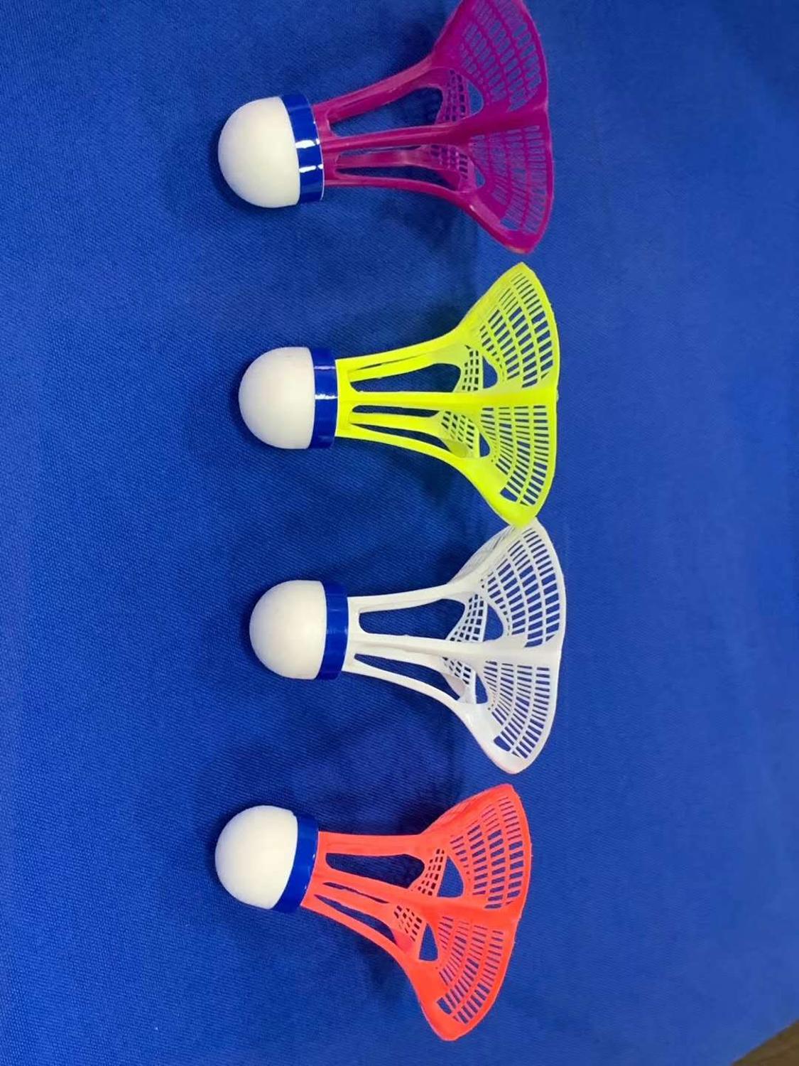 model air shuttlecock for outdoor sport nylon shuttlecock 3pcs for one tube