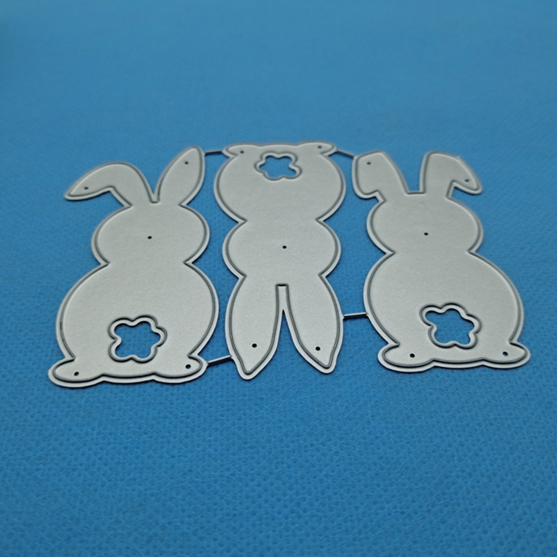 Paashaas Metalen Stansmessen Stencil Diy Scrapbooking Album Papieren Kaart Template Mold Embossing Craft