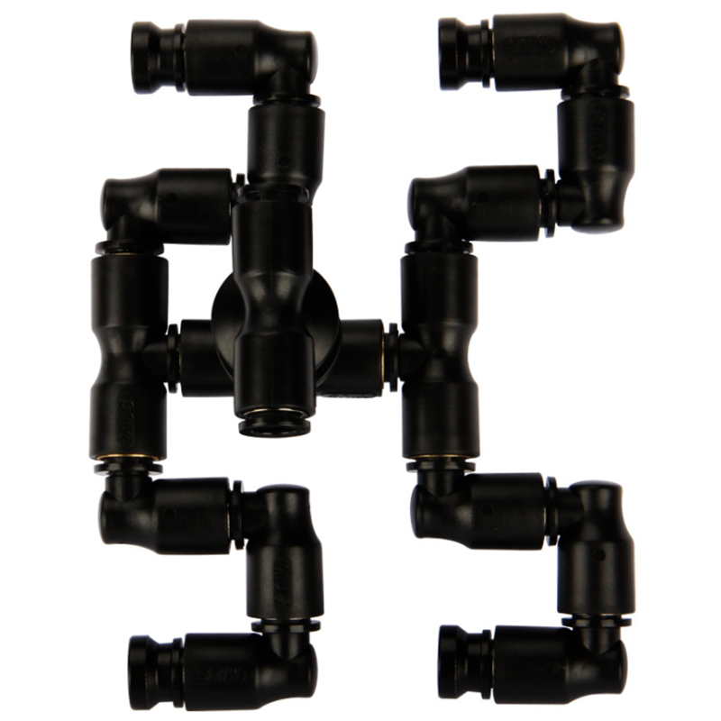 Ecologische Regenwoud Tank Mini Spray Landschapsarchitectuur Fokken Doos Mist Sprinkler Dubbele Hoofd Verneveling Cooling Verborgen Nozzle
