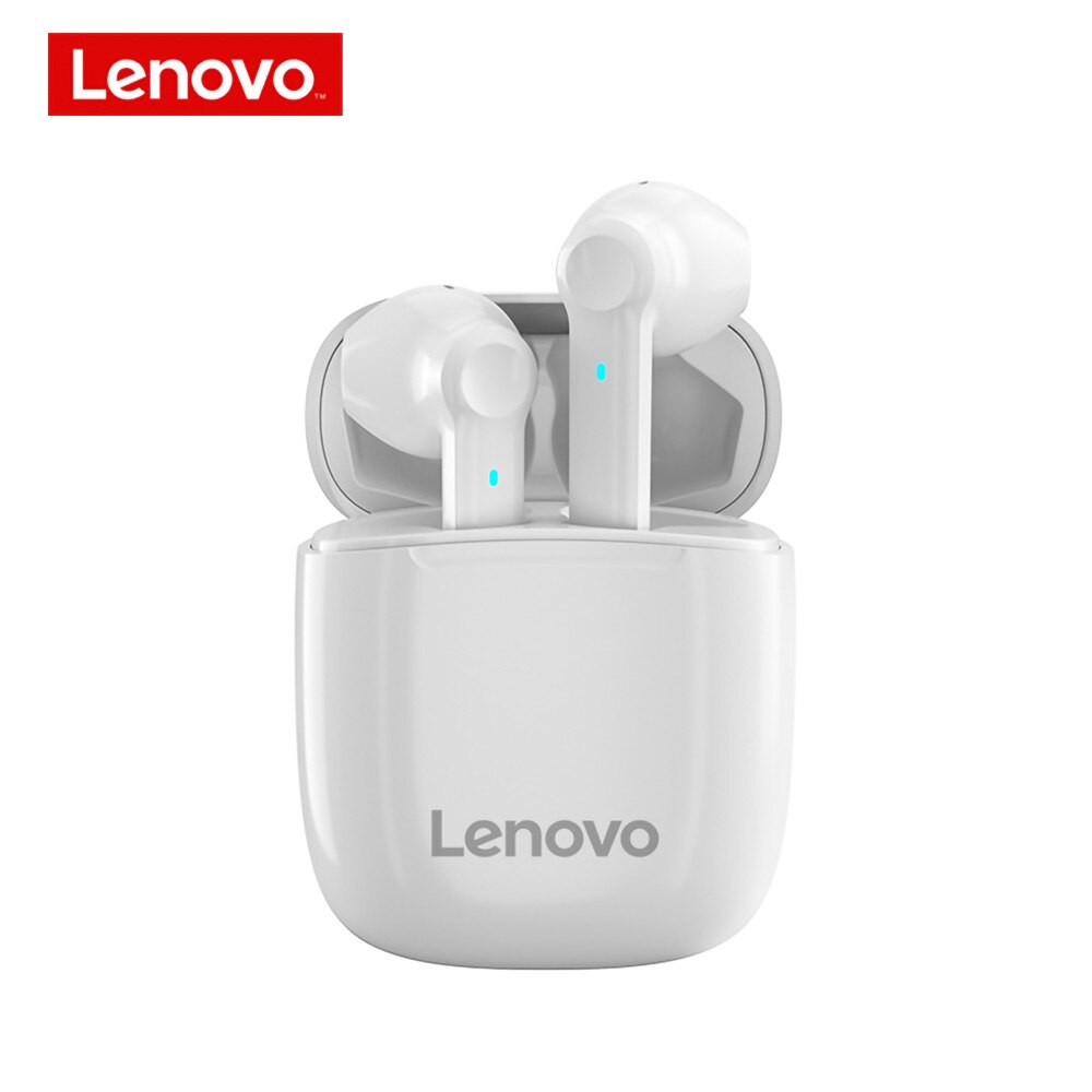 Auricolare Wireless originale Lenovo TWS QT81 XT91 XT89 XT90 auricolari Bluetooth 5.0 batteria a lunga durata cuffie con riduzione del rumore: white XT89