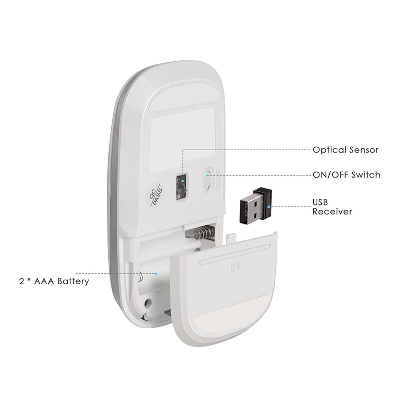Wireless Mouse Portable Computer Mouse