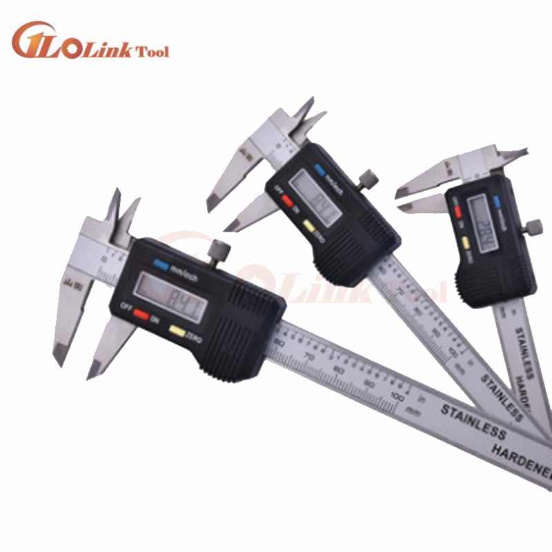 Industrial level metal case Stainless Steel Digital Caliper 0-50mm 0-150mm 200mm 300mm Electronic slide caliper micrometer gauge