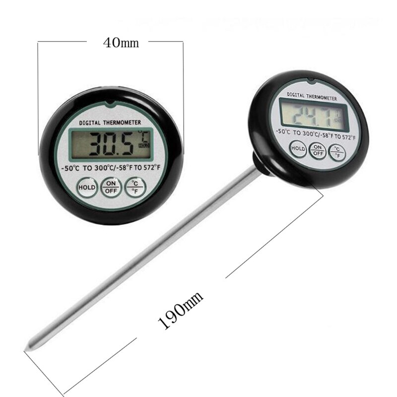 Bbq Vlees Thermometer Digitale Voedsel Temperatuurmeter Elektronische Oven Kok Probe XX9B